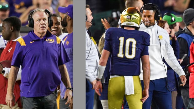 Brian Kelly, Marcus Freeman